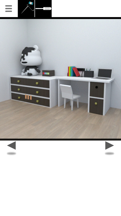 脱出ゲーム　-白黒-のスクリーンショット_1