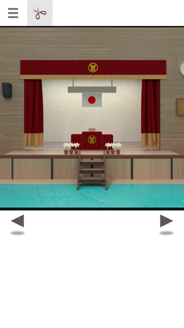 閉ざされた体育館 -脱出ゲーム-のスクリーンショット_2