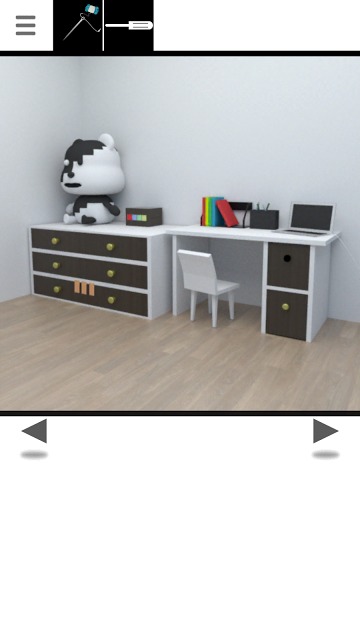 脱出ゲーム -白黒-のスクリーンショット_1