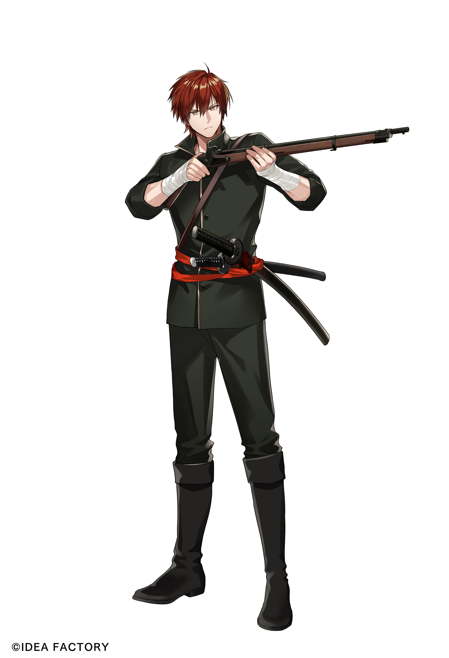 BYAKKO ～四神部隊炎恋記～飯山貞吉 アクリルカード アクリルキーホルダー キャラクター紹介】 Nintendo Switch新作タイトル💥 『BYAKKO ～四神