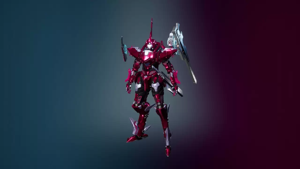 DAEMON X MACHINA TITANIC SCION 非売品フィギュア DAEMON X MACHINA TITANIC SCION （デモンエクスマキナ タイタニック