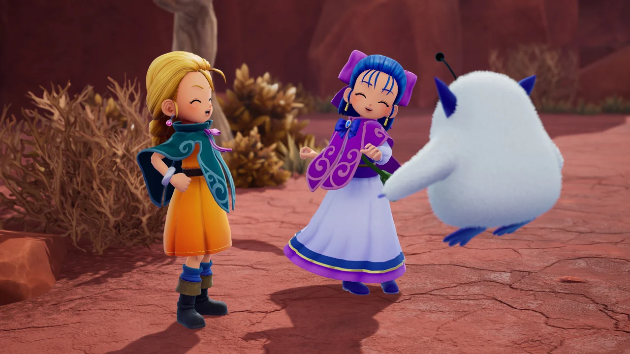 ドラゴンクエストモンスターズ4 枯れ木の国のビアンカ・フローラの