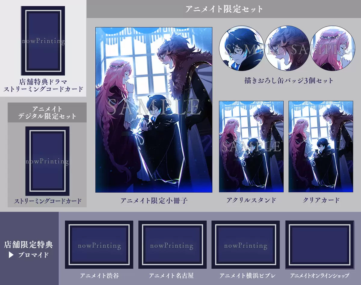 OVER REQUIEMZ モリィ アニメイト 渋谷 ブロマイド等 10点セット OVER REQUIEMZ モリィ アニメイト 渋谷 ブロマイド等 10点セット
