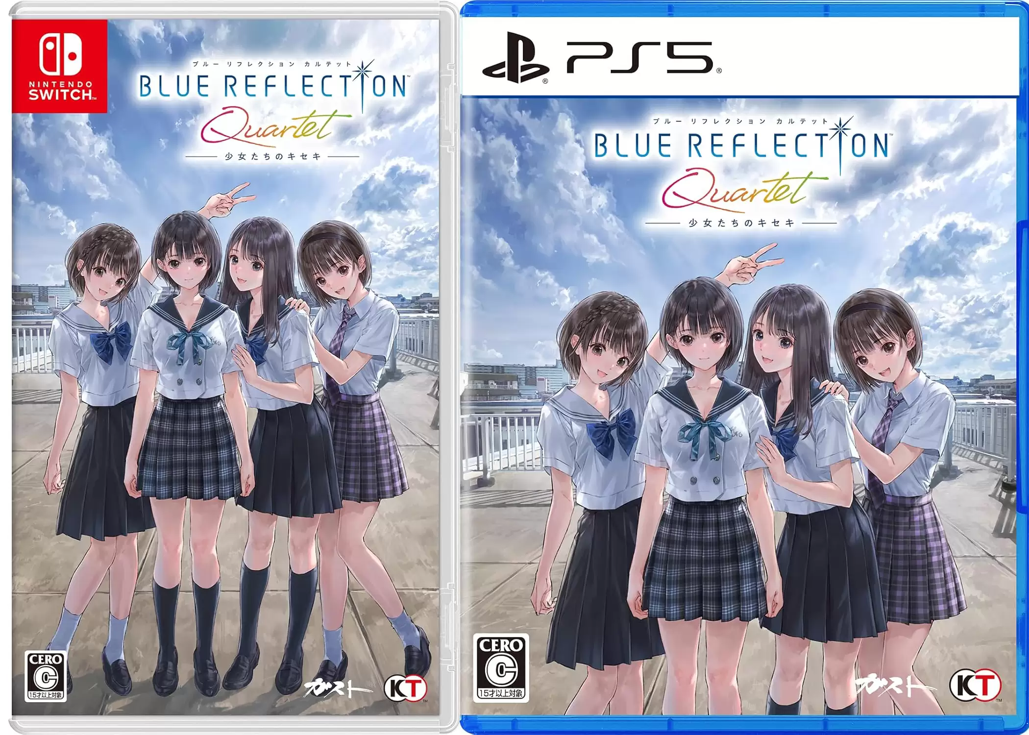BLUE REFLECTION Quartet: 少女たちのキセキの発売日や対応機種、店舗