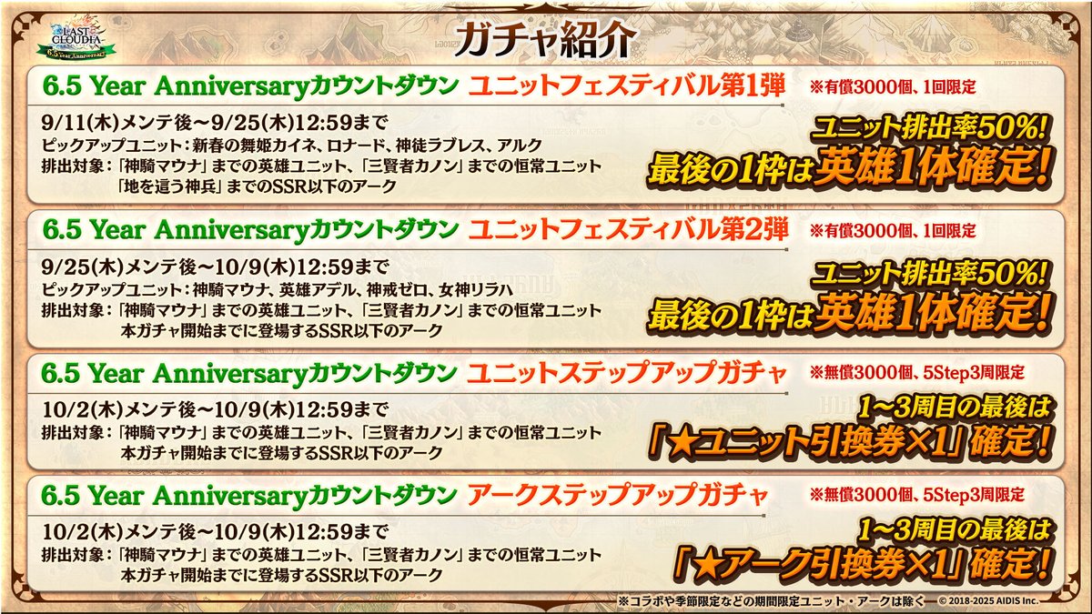 6.5 Year Anniversary