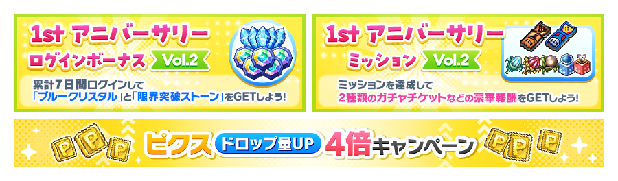 1stアニバーサリー