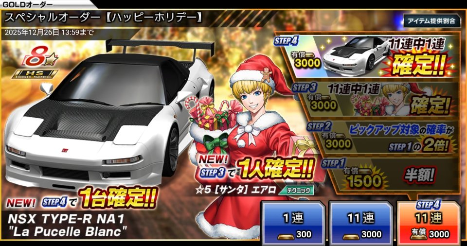 スペシャルオーダー【ハッピーホリデー】