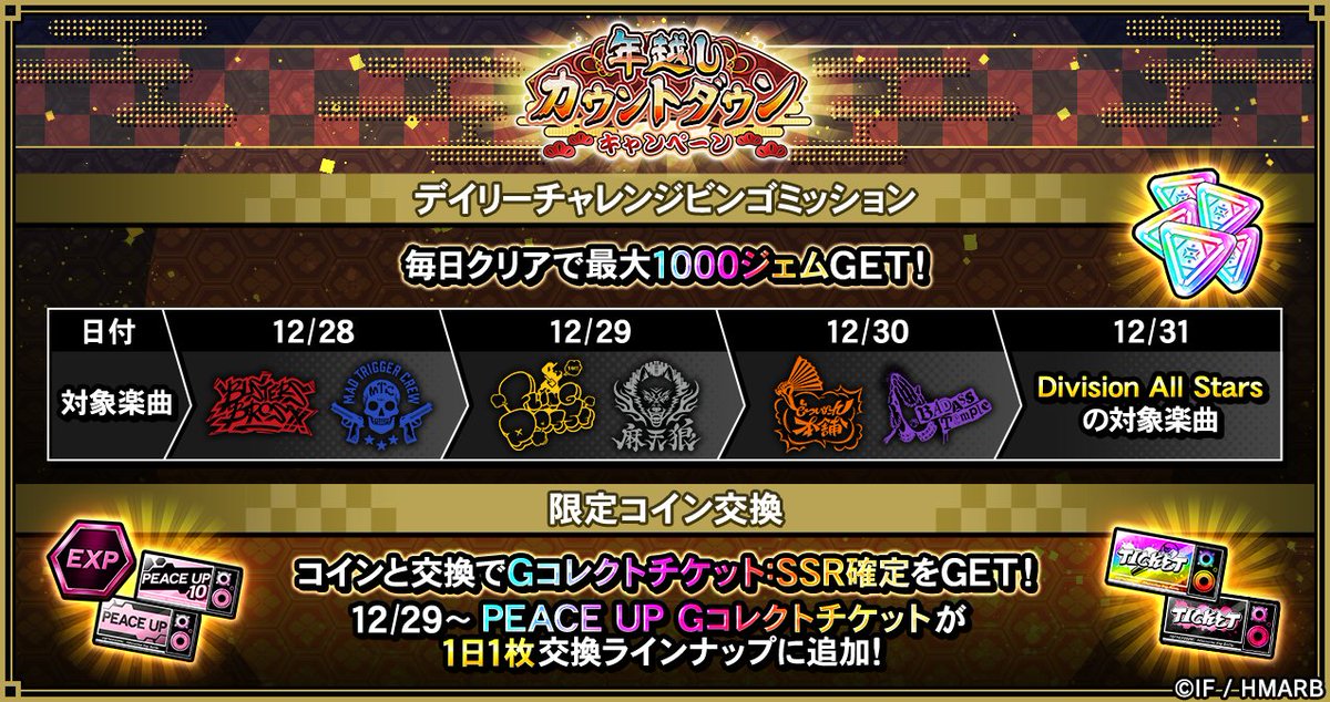 年越しカウントダウンキャンペーン