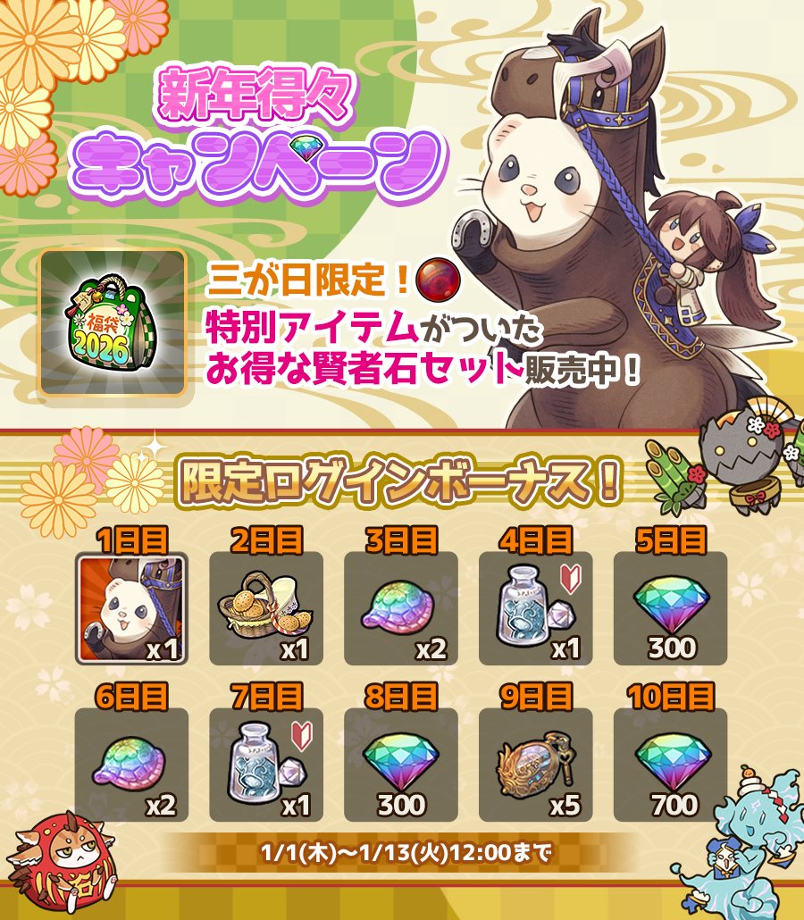 新年得々キャンペーン