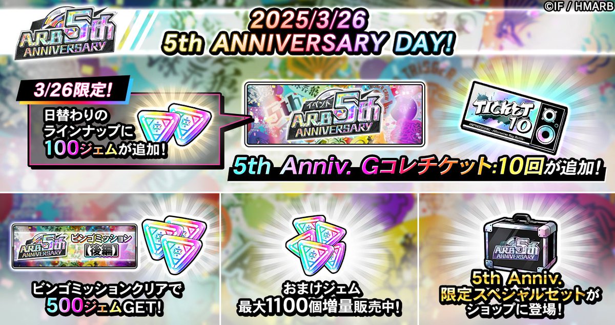 5th Anniversary