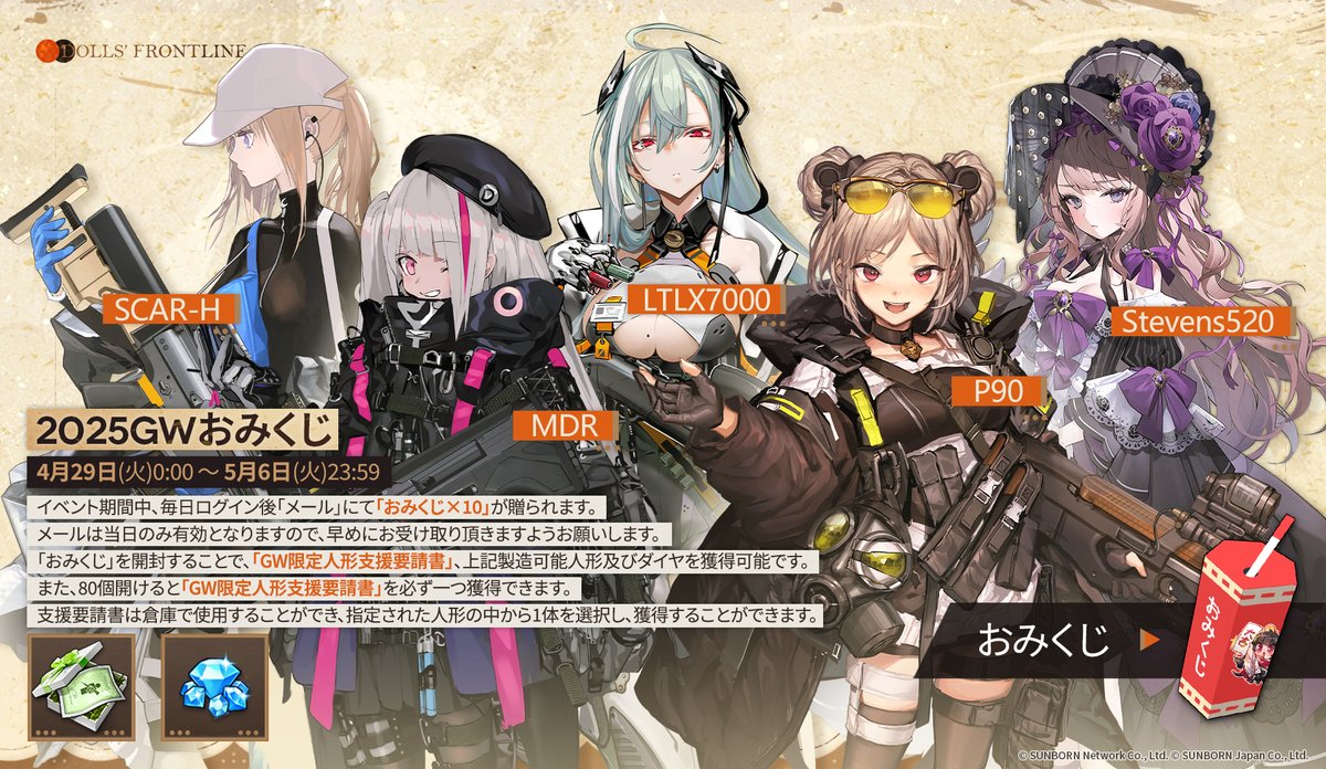 GWログインイベント