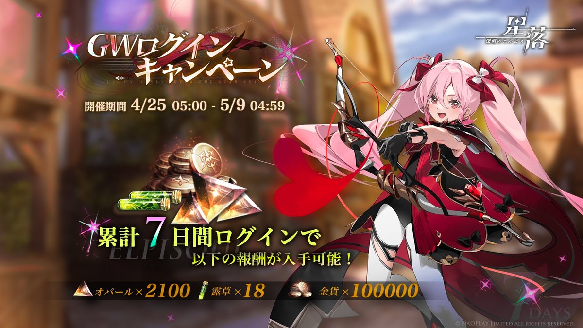 GWログインキャンペーン