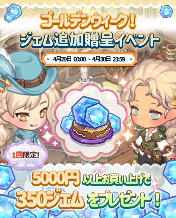 ゴールデンウィーク！プレゼントイベント